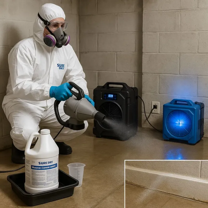 Sanitization and Odor Removal process in Green Valley Farms, TX